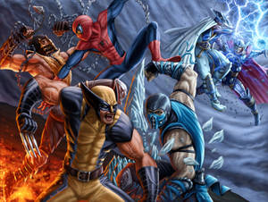 Dreno360 Mortal Kombat VS Avengers