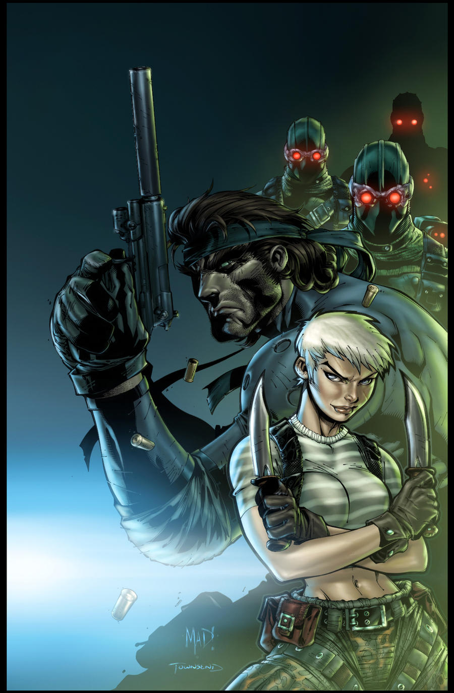 metalgear solid cover by timtownsend Vic55b Colors
