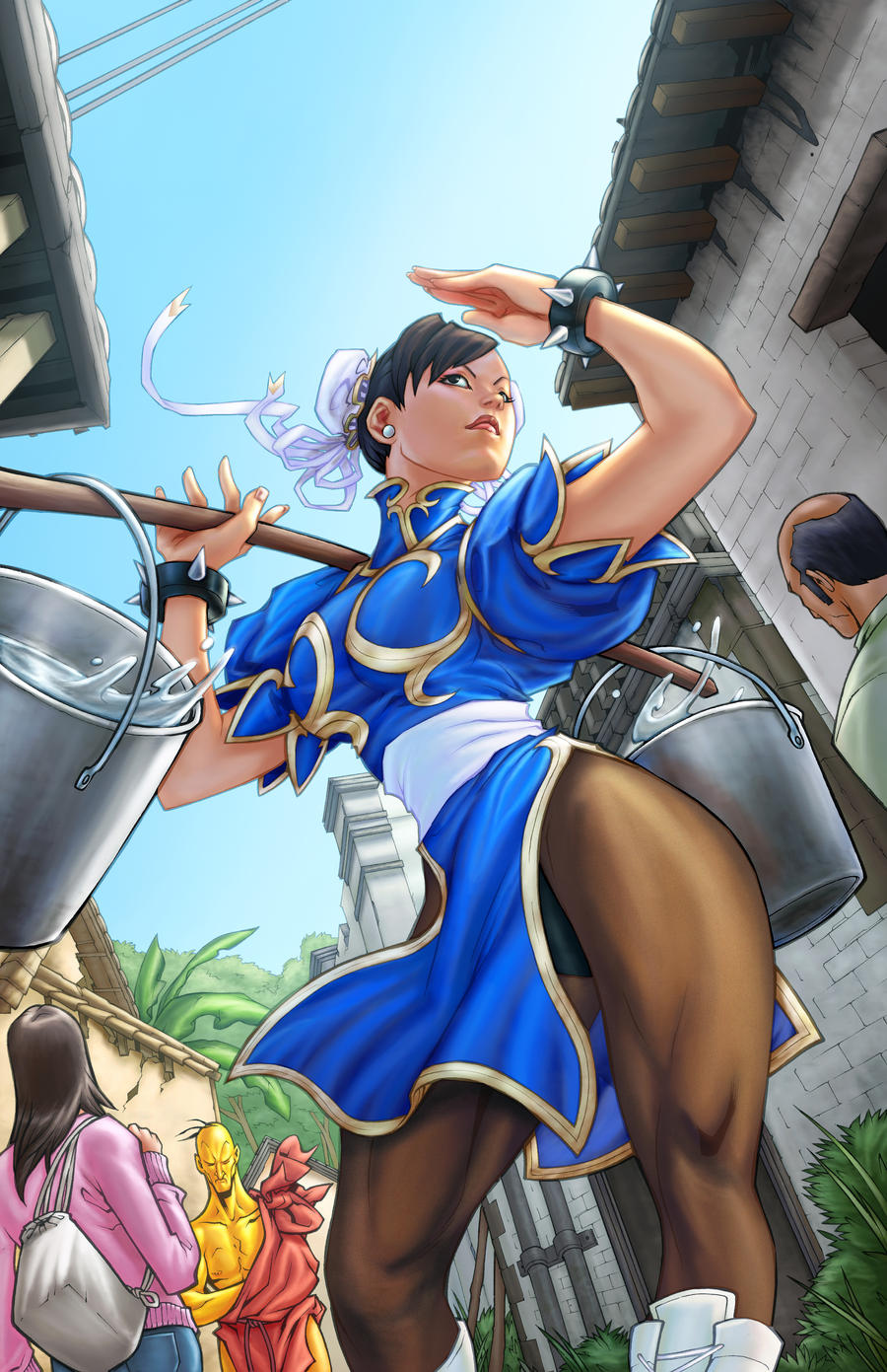 Chun Li by EdwinHuang Colors by vic55b on DeviantArt