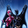 batgirl spidergirl Campbell Garner color vic55b