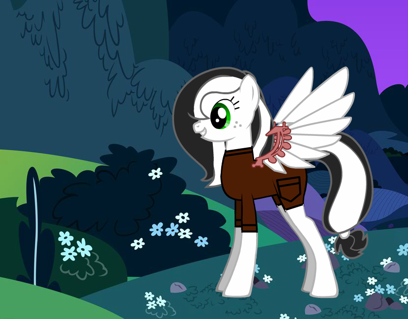 Sasha as a Pegasus