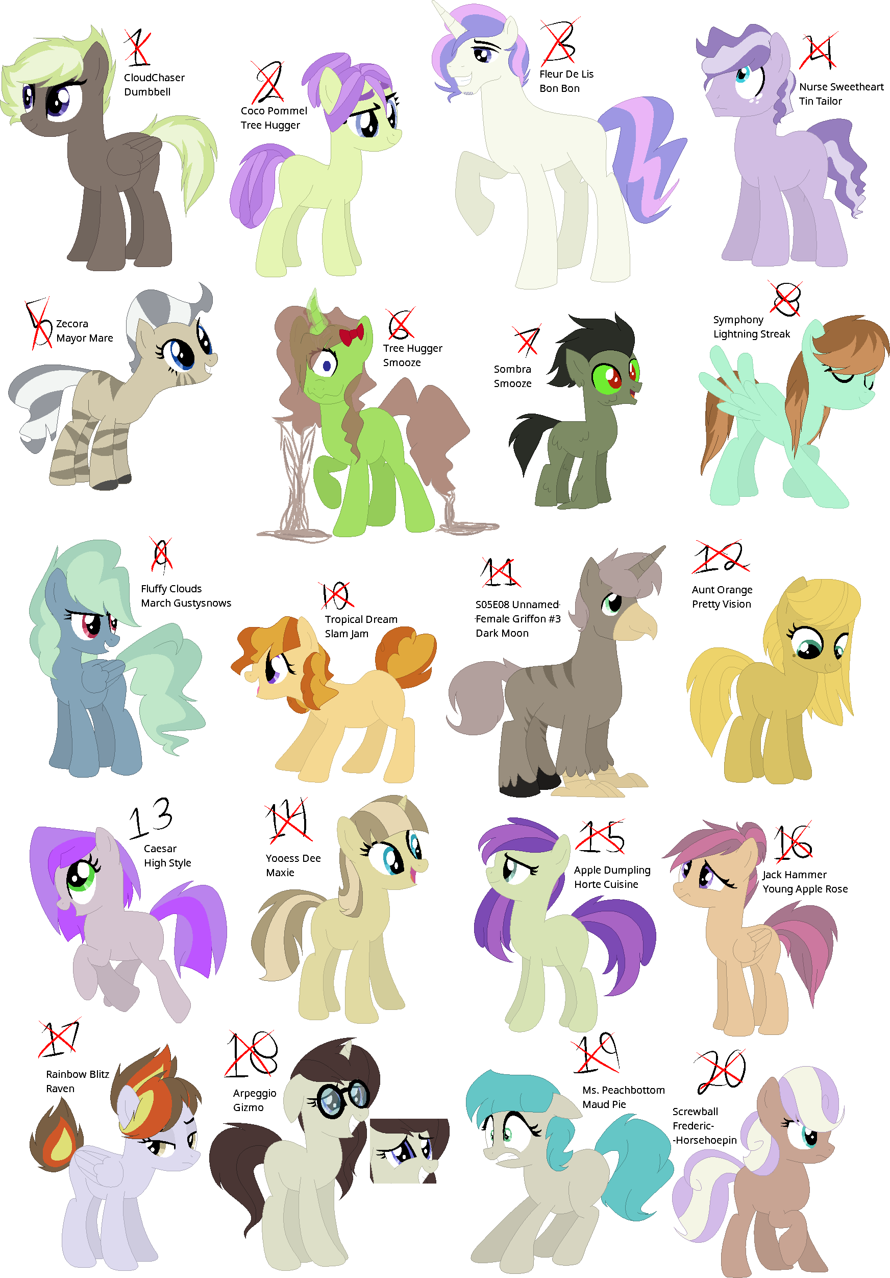 MLP Crackship Adopts - CLOSED