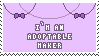 I'm an adoptable maker STAMP
