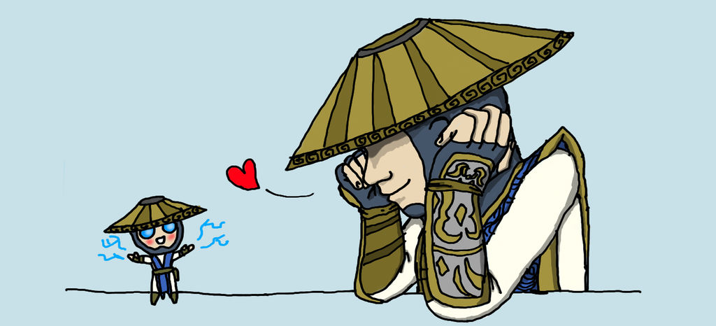 Raiden and Lil' Raiden by Drogoththedragonlord on DeviantArt
