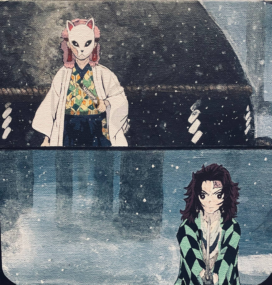 Tanjiro training by satanhatesme on DeviantArt