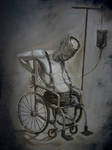 Wheelchair Patient by Mavros-Thanatos