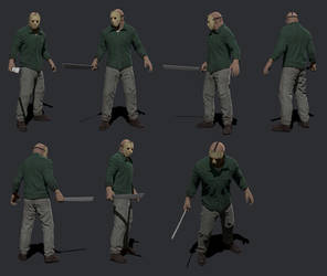 Jason Voorhees Part 3 Sculpt