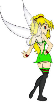 Gothic Tinkerbell redone