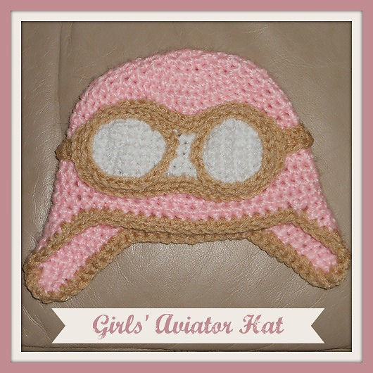 Pink Aviator Hat