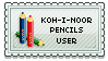 Koh-I-Noor pencils user stamp by Ka-Rei