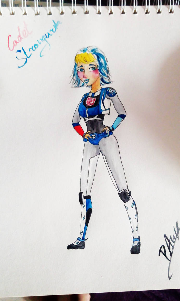 TF RID: Strongarm-humanized by AnnaAnny on DeviantArt