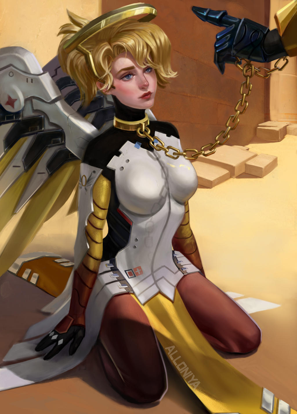 Mercy sit!