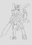 Crossbone Gundam Zombie by Zesk56