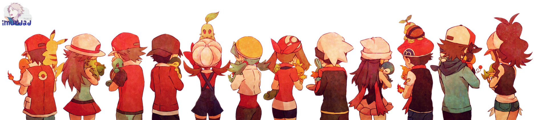 [ RENDER ] [ POKEMON ] Player's Characters