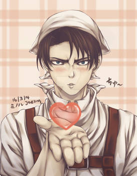 Rivaille Flying Kiss~