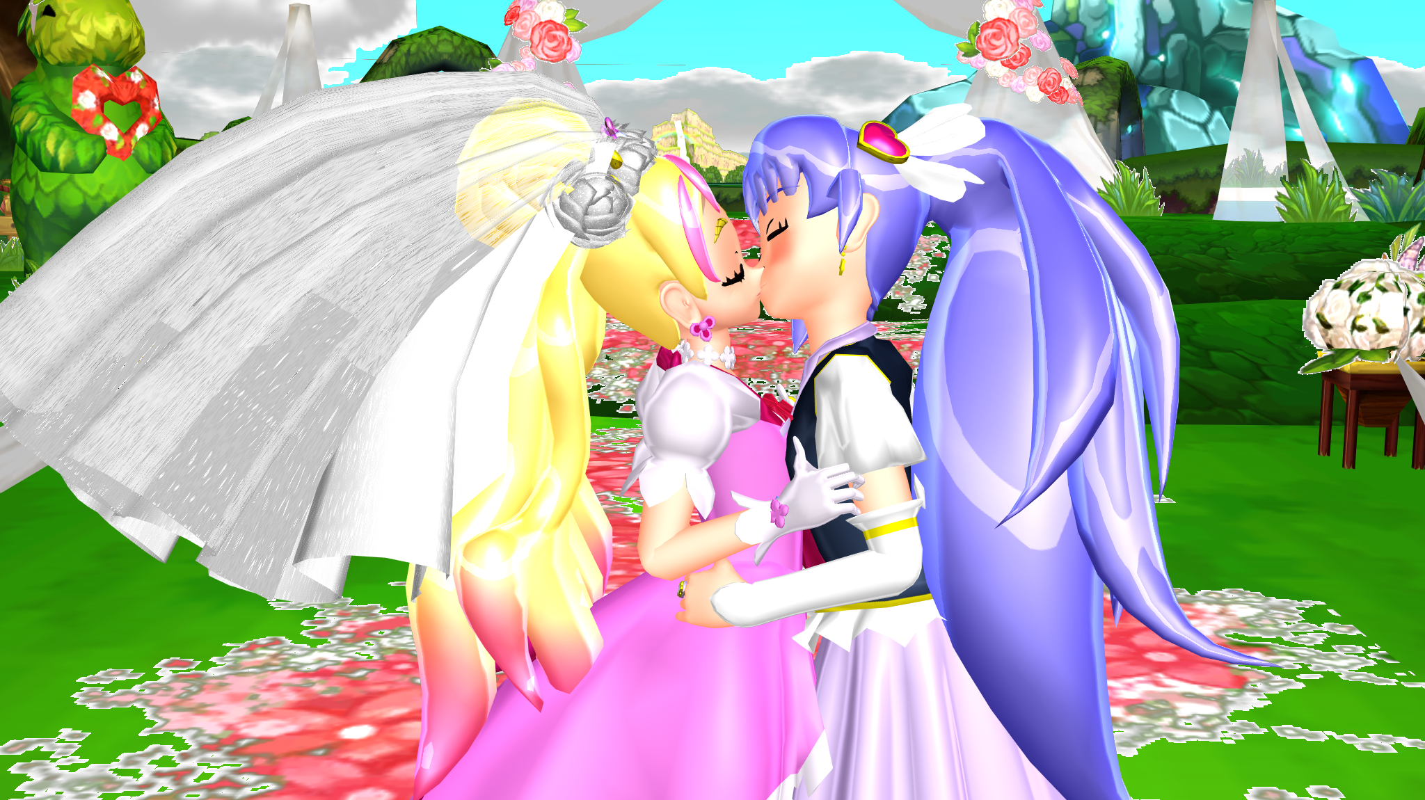 MMD] Coover X Sofia - first kiss by AmazingNascar221 on DeviantArt