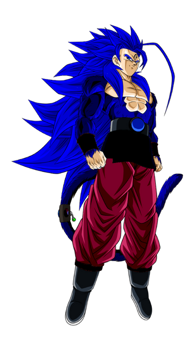 Goku Ssj Lendario Blue by MKLEONHART on DeviantArt