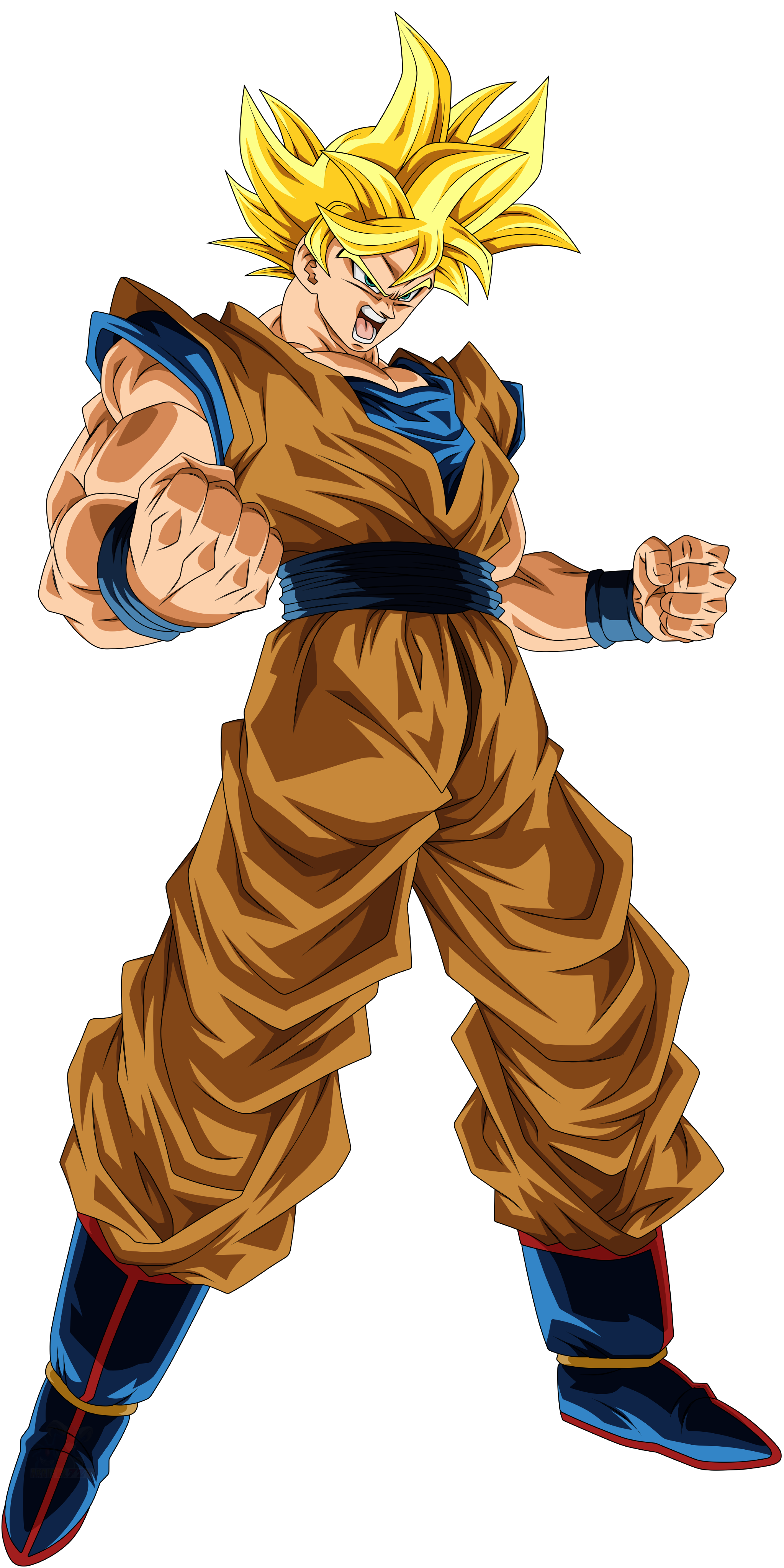 Ultra Instinct SSJ5 Goku by sainikaran9999 on DeviantArt