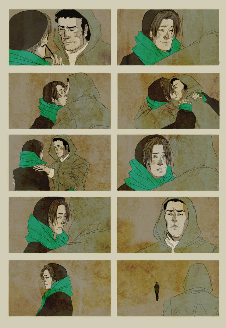 Goodbye Aa AA: Goodbye Kiss by FrenchBrioche on DeviantArt
