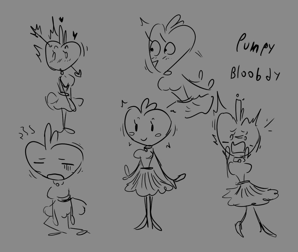 Small sketch - Ms Pumpy Bloobdy by Hokoj on DeviantArt