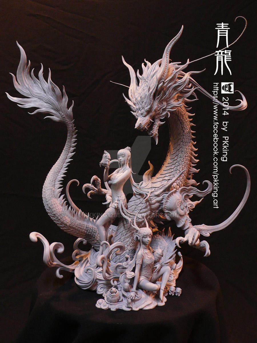 Azure Dragon by pkking1288 on DeviantArt