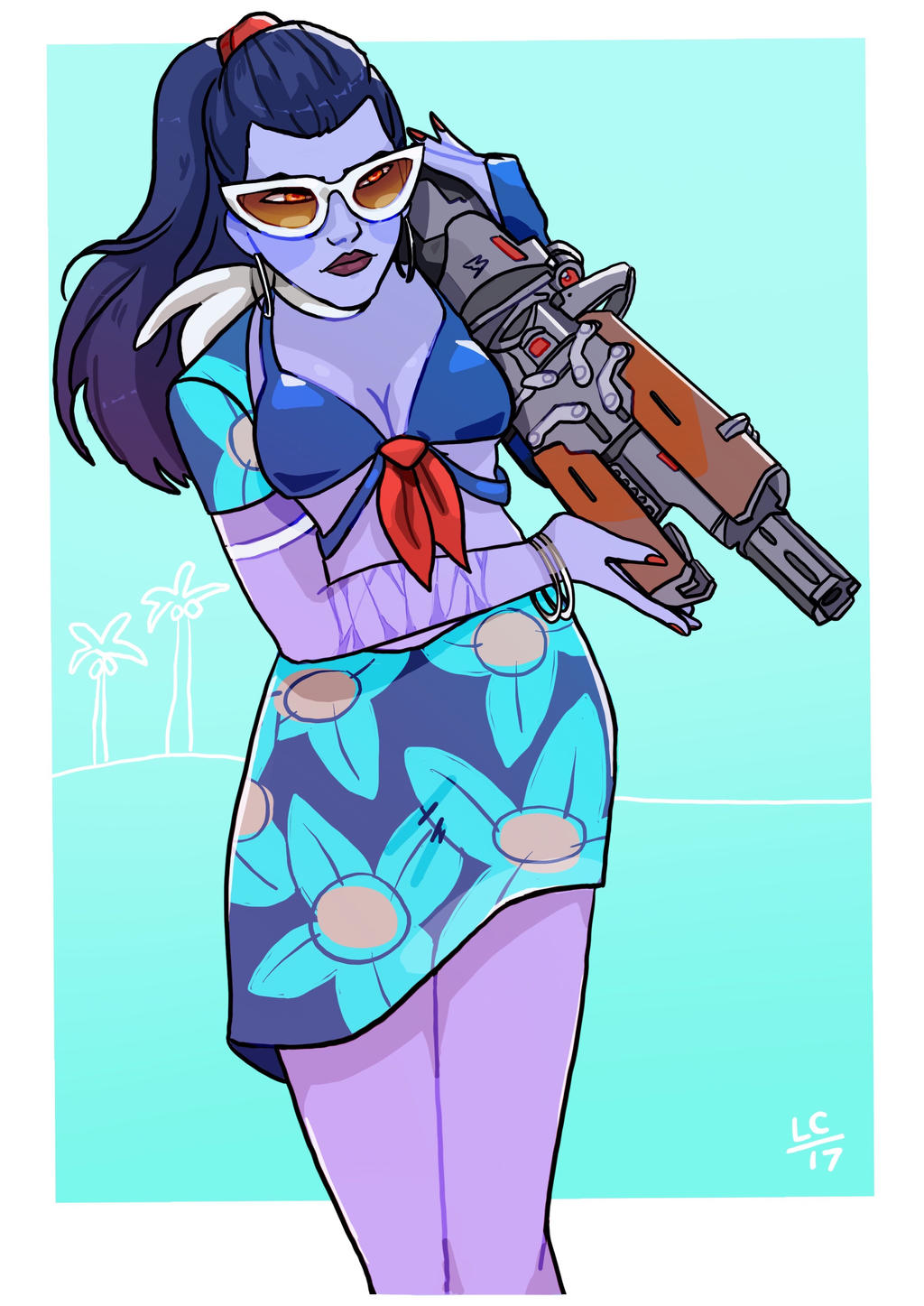 Widowmaker Summer bikini skin