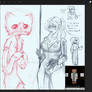 Freakin Minecraft skin doodle