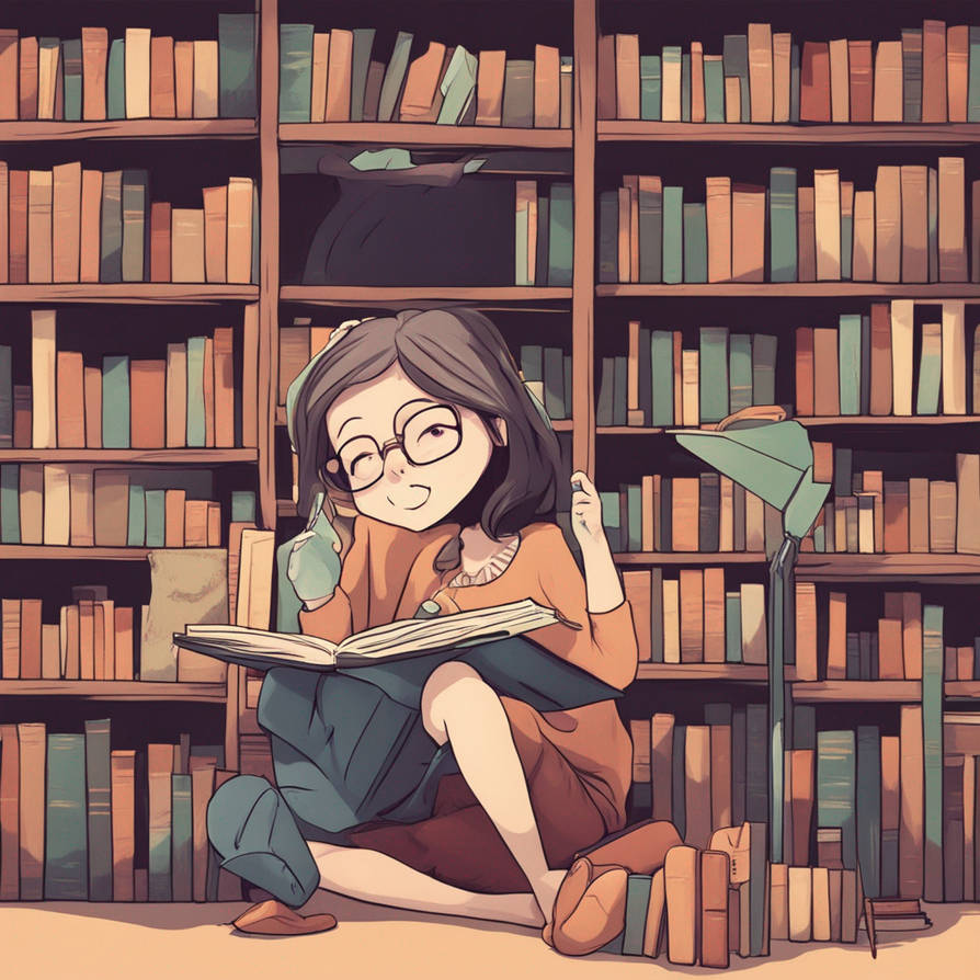 Boozy Bookworm #bookworm by Jasowke on DeviantArt