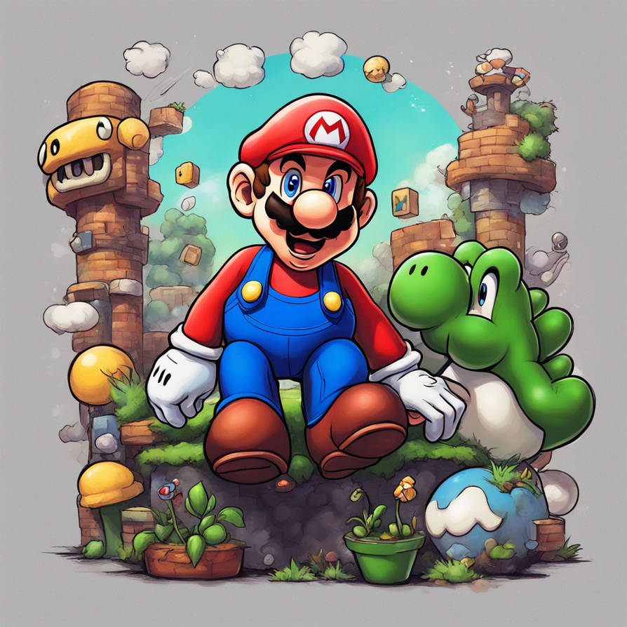 Mario Fanart by Jasowke on DeviantArt
