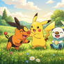 Sunny Day in the Pokemon Meadow