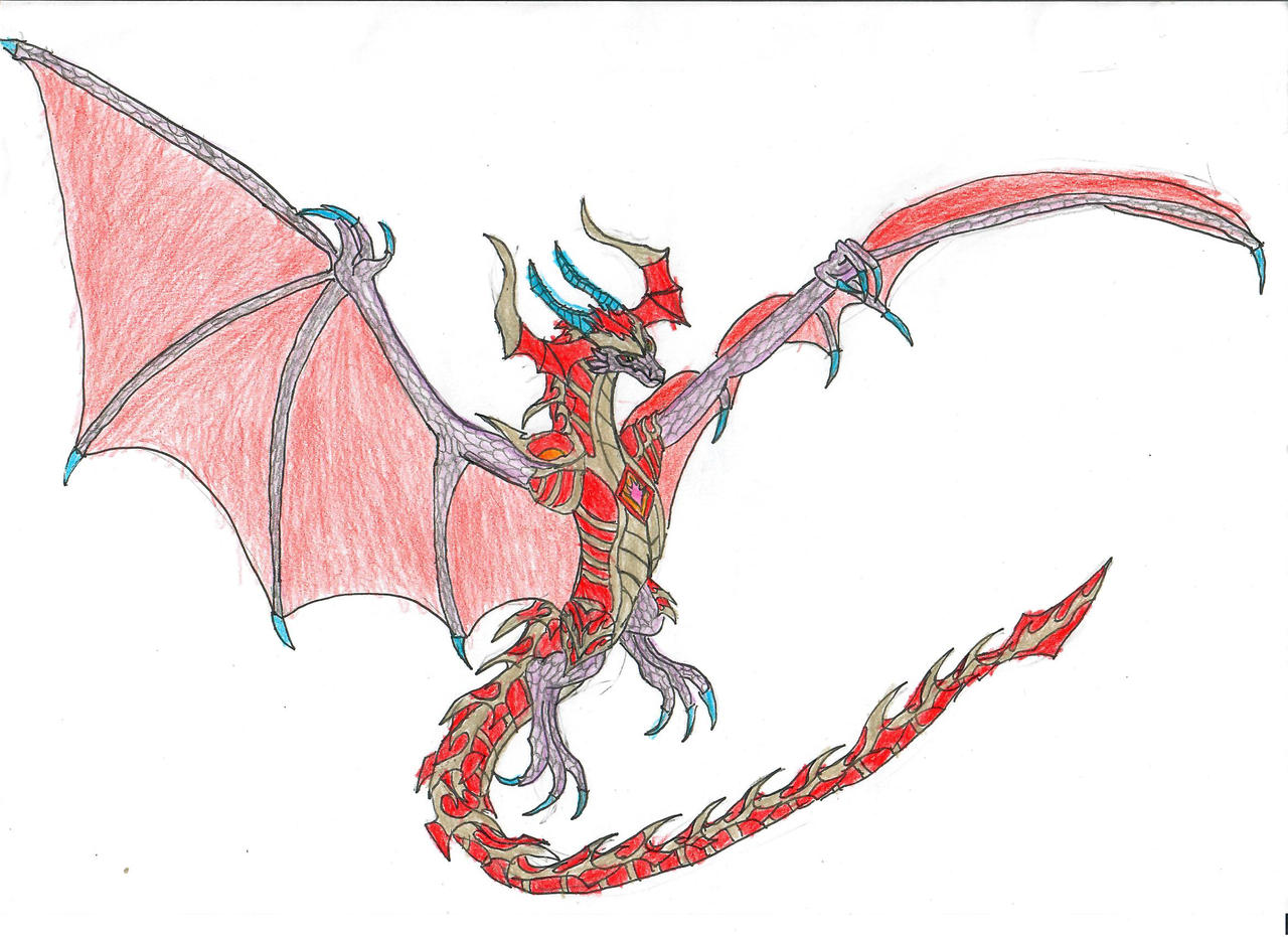 Shyvana dragon rework by smaugthegolden123 on DeviantArt