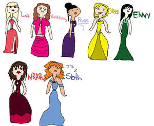 Seven Deadly Princesses Adoptables