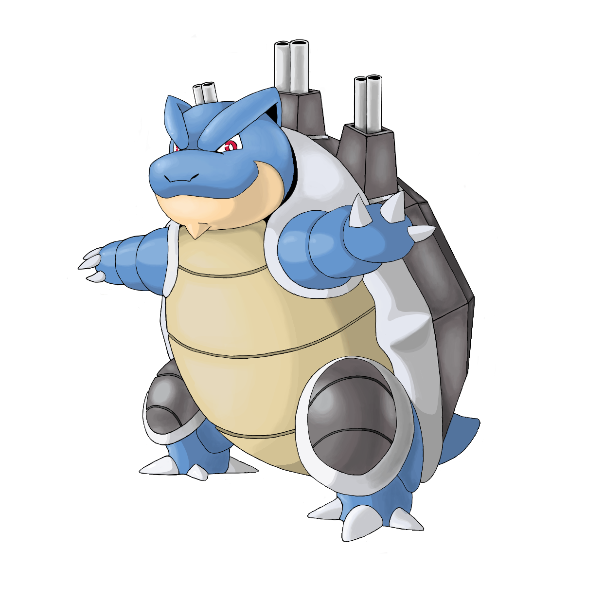 Blastoise Gba Shell Mega Blastoise by ProphetSkyFather on DeviantArt