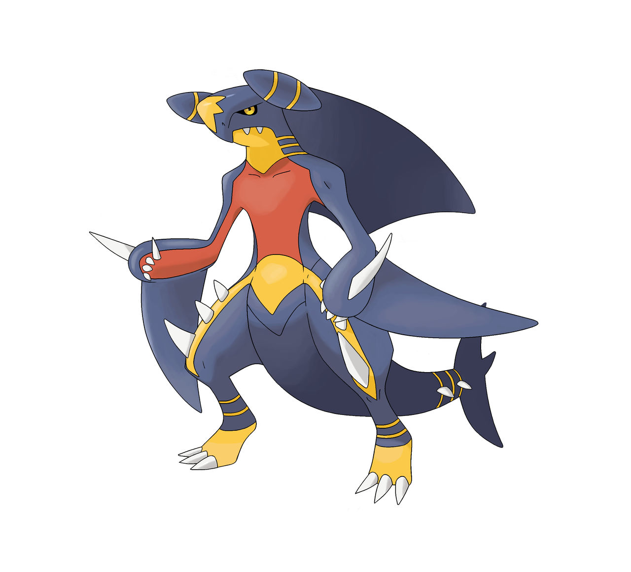 Remaster Mega Garchomp by ProphetSkyFather on DeviantArt