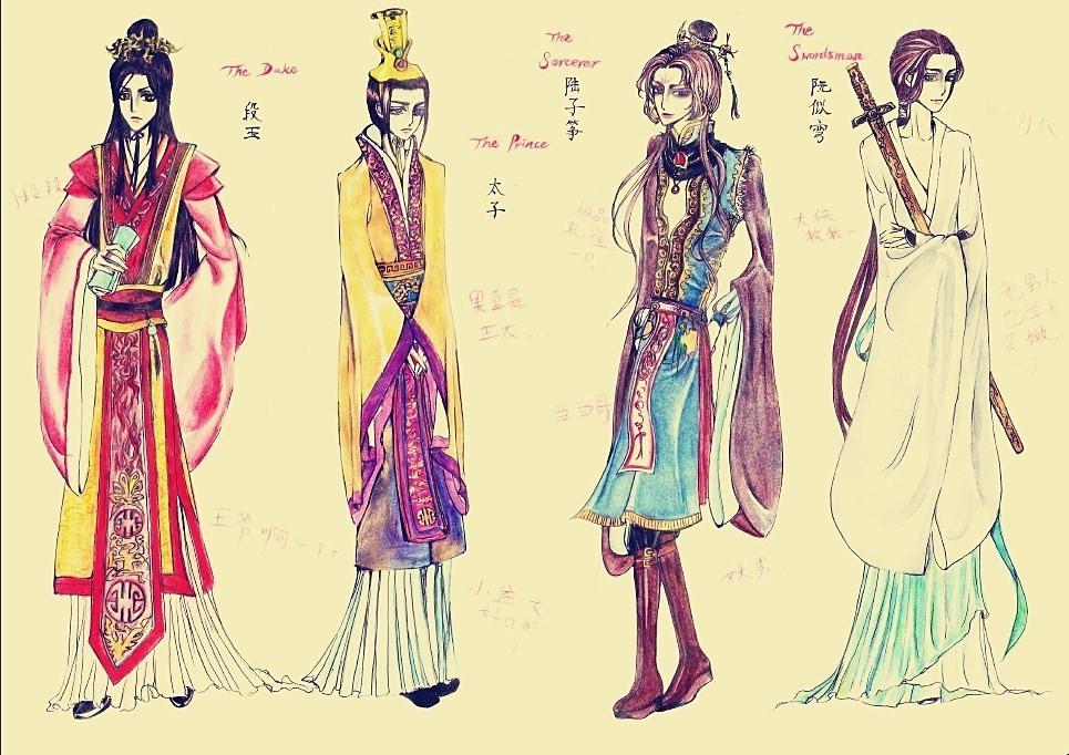 How To Draw Chinese Clothes how-to-draw-chinese-clothes