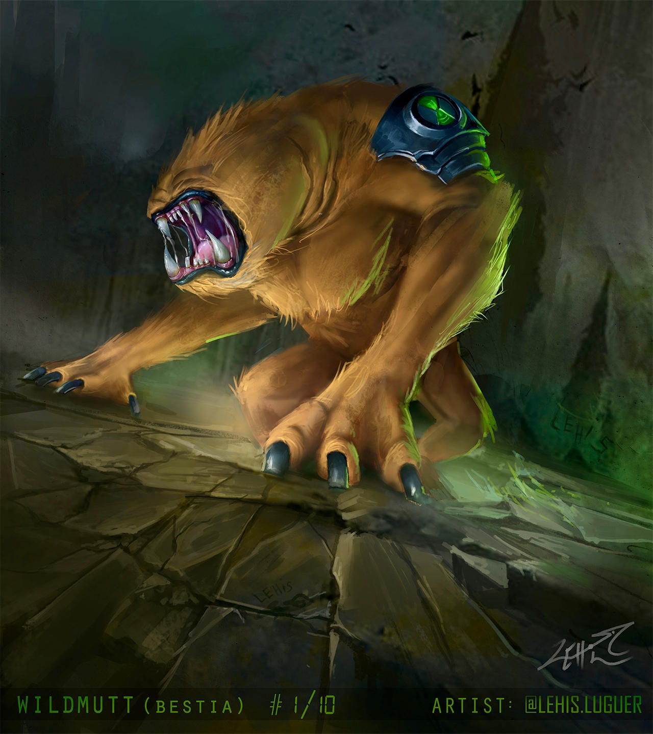 Wildmutt 1/10 - fanart by LehisLuguer on DeviantArt