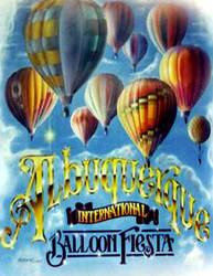 Balloon Fiesta poster 80's