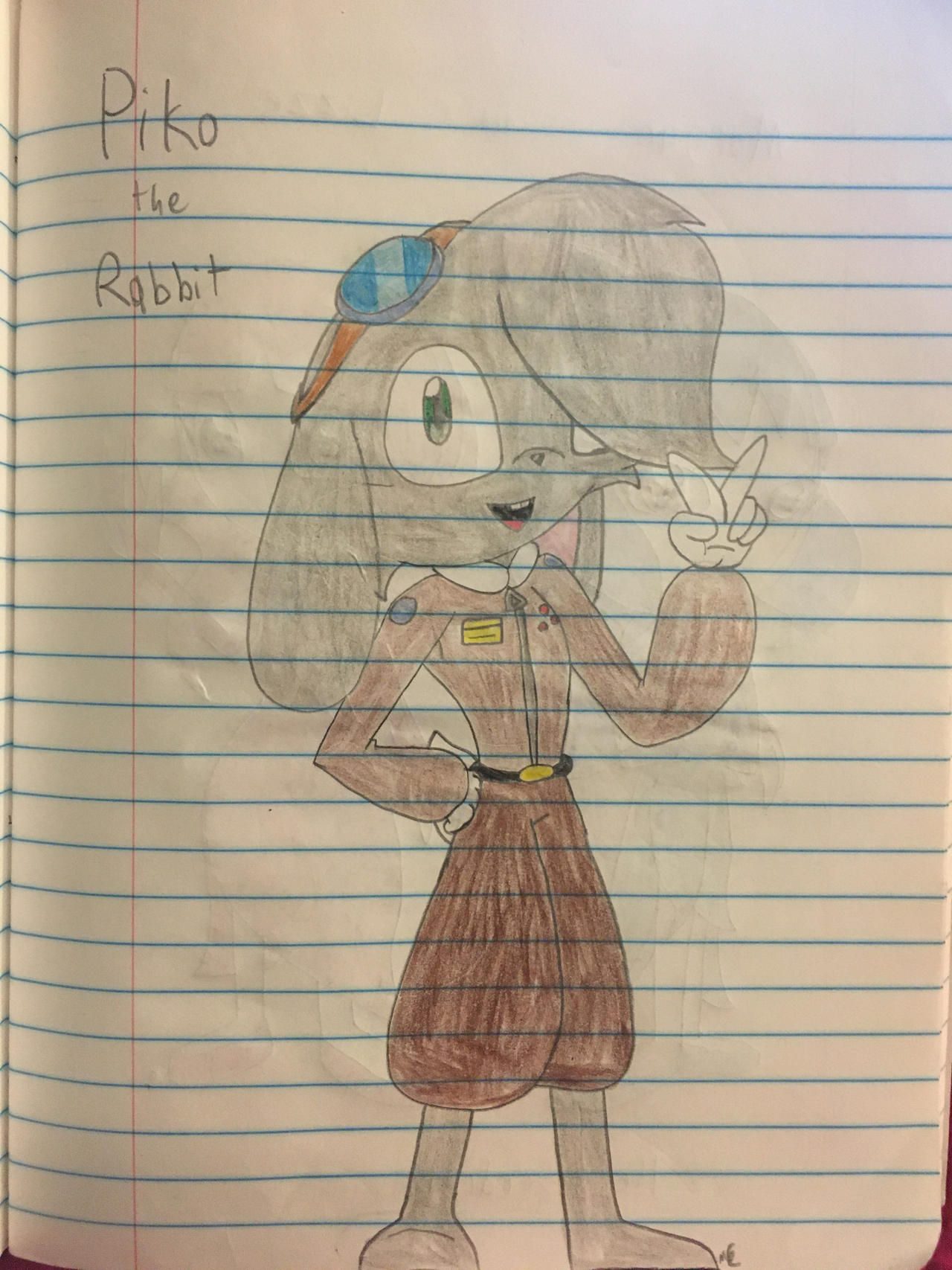 Sonic Oc Rabbit Sonic OC: Piko the Rabbit by melodeycooper on DeviantArt