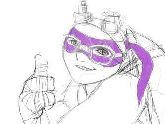 -sketch- Donatello 2k14