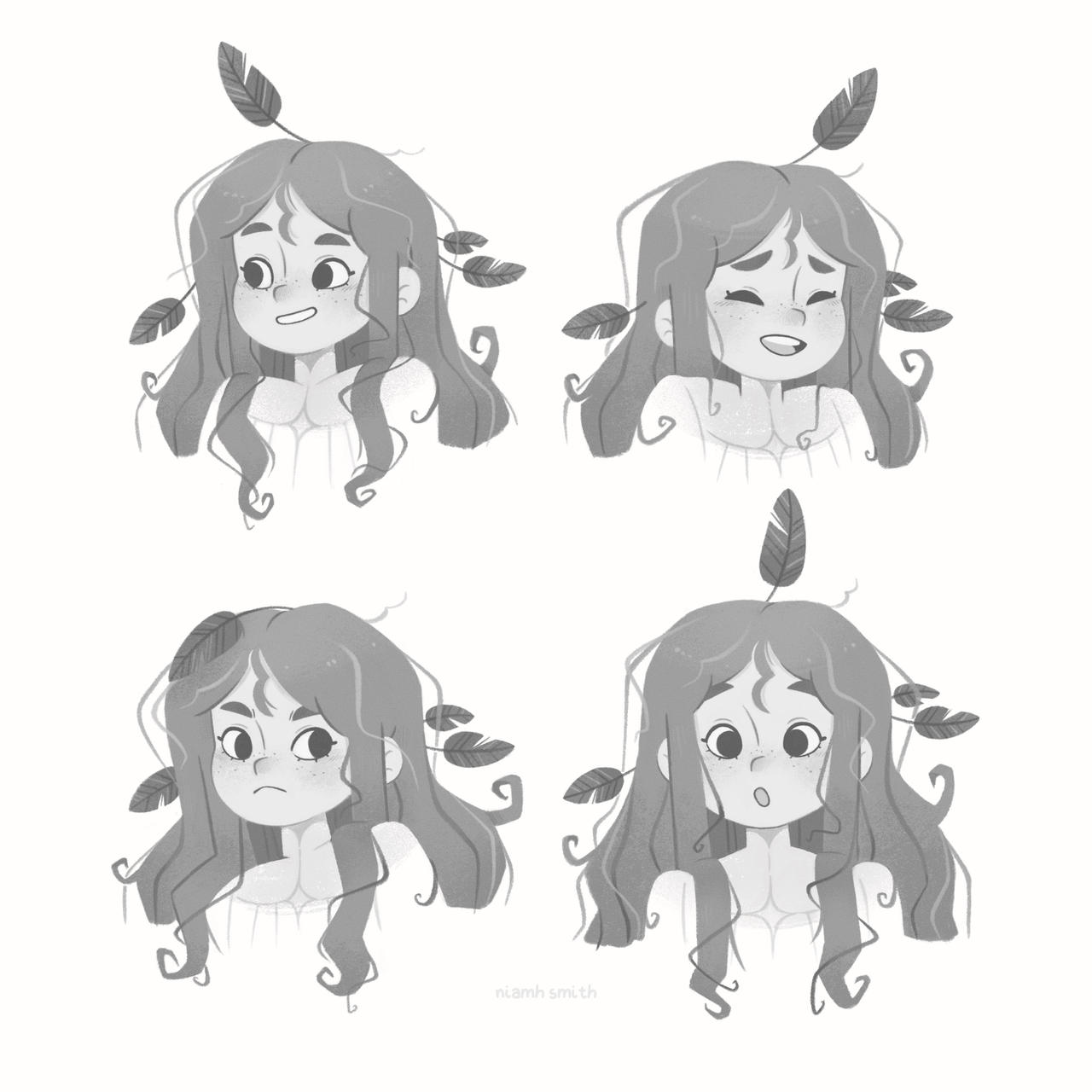 Oc Expression Exercise OC expression sheet! by NiamhSmithArt on DeviantArt