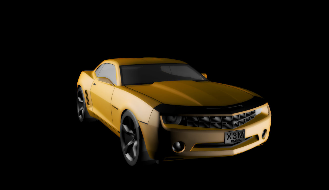 Camaro 3D Model 1