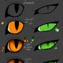 Tutorial - Cat eyes (PAINT TOOL SAI)