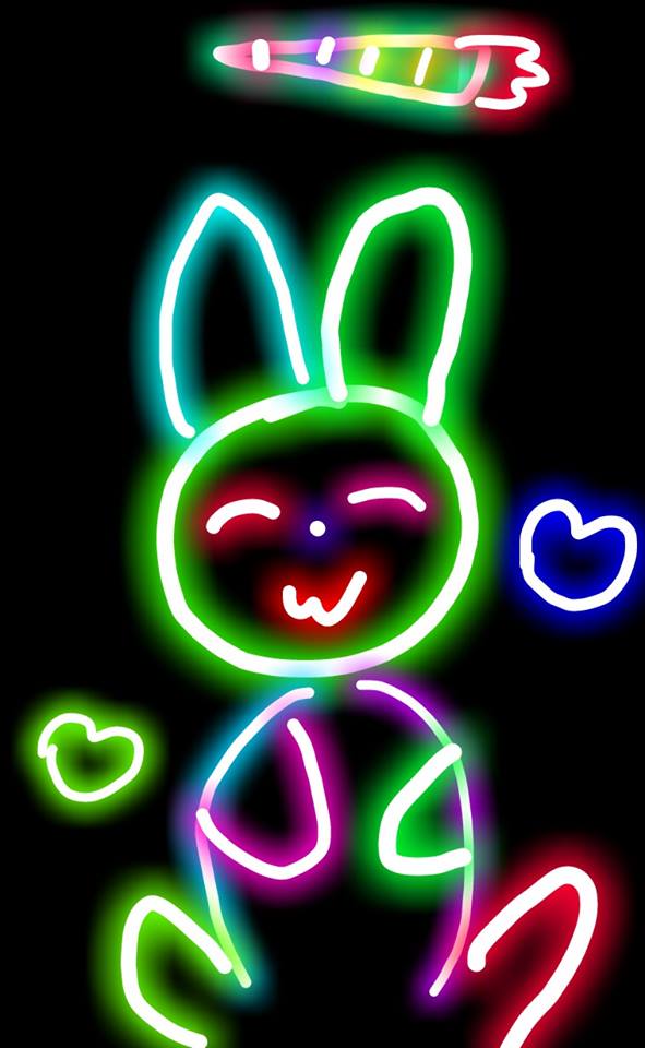 Happy Bunny Doodle