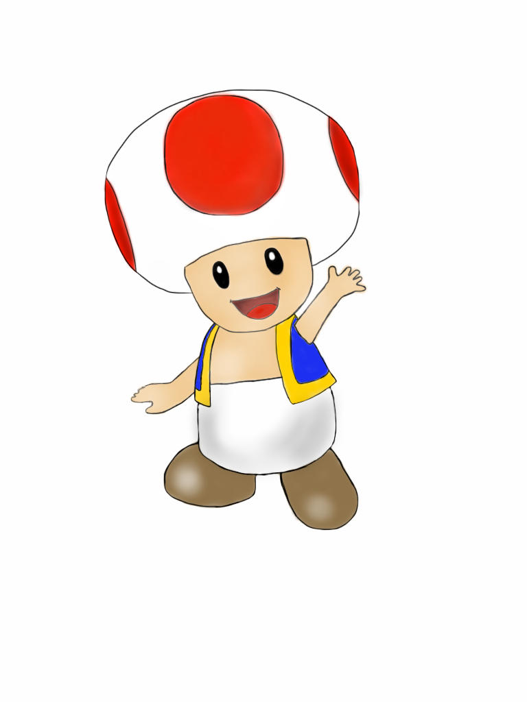 Toad - Super Mario Bros. by layla-td on DeviantArt