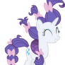 Rarity - Silly Hair
