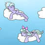 Naptime for Flitter and Cloud Chaser