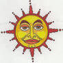 Sun tattoo