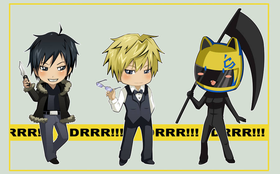 Durarara Chibi by Eien-no-hime