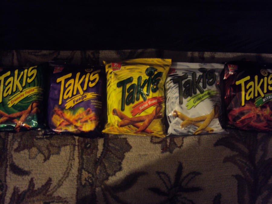 Takis Five Actual Flavors