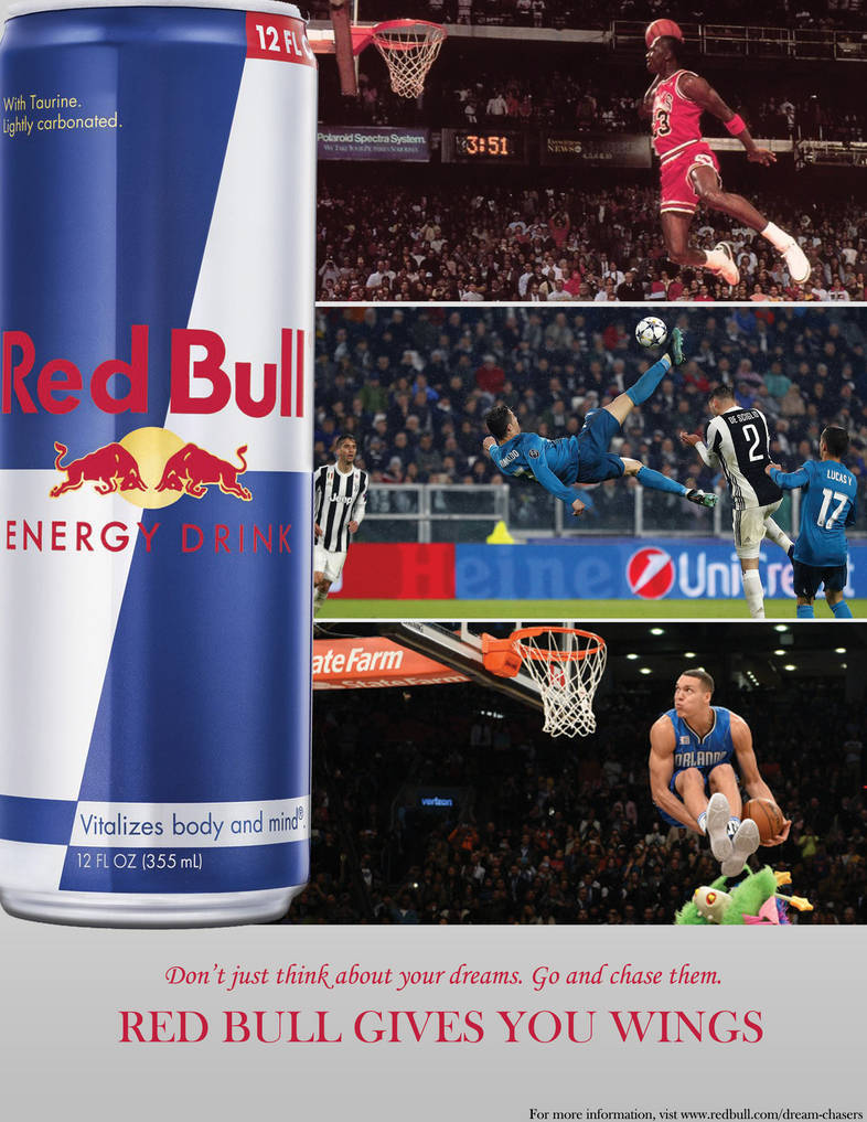 Red Bull Gives You Wings Ad